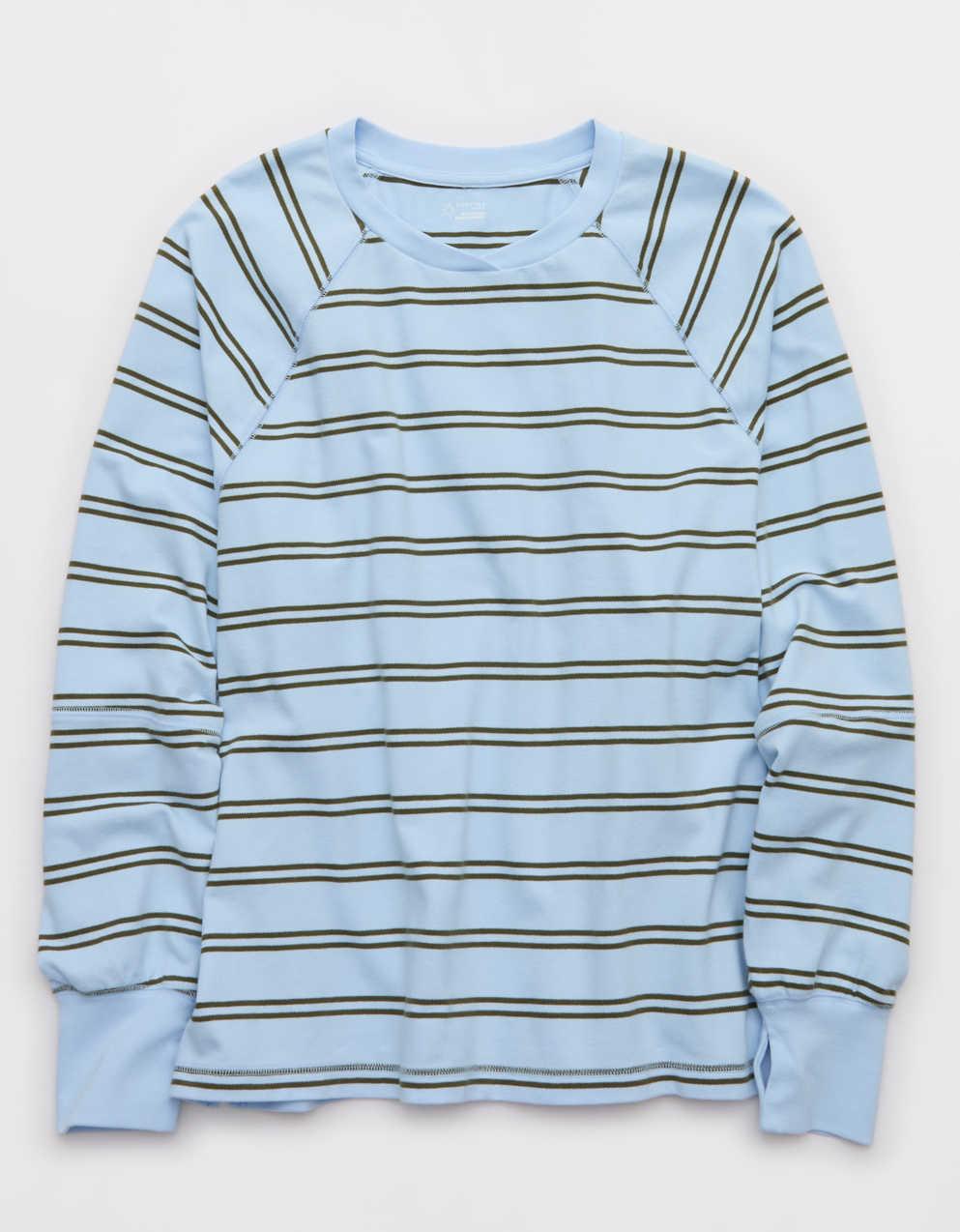 OFFLINE バイ・エアリー ピケ・ロング・スリーブTシャツ