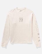 AE オーバーサイズ ロングスリーブ エレベイテッド ロゴ グラフィック サーマル Tシャツ