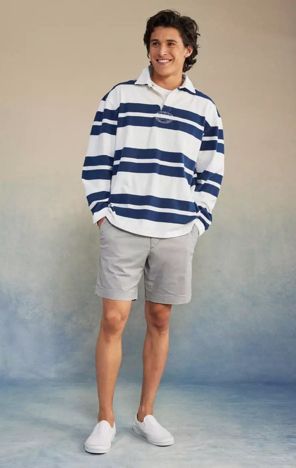 Lived-In Khaki Shorts