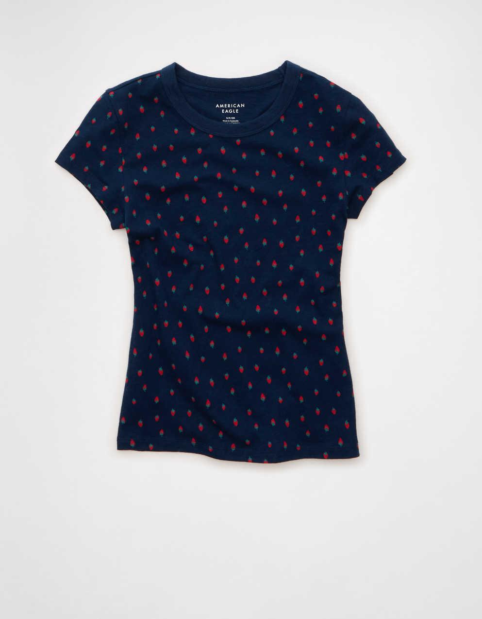 AE ヘイ・ベイビー コットンスラブTシャツ