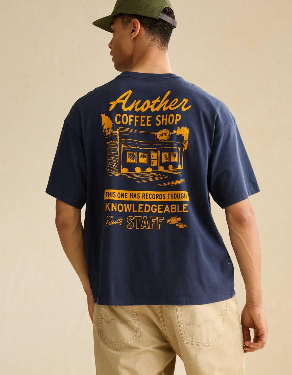 AE Boxy Fit Destination Graphic T-Shirt