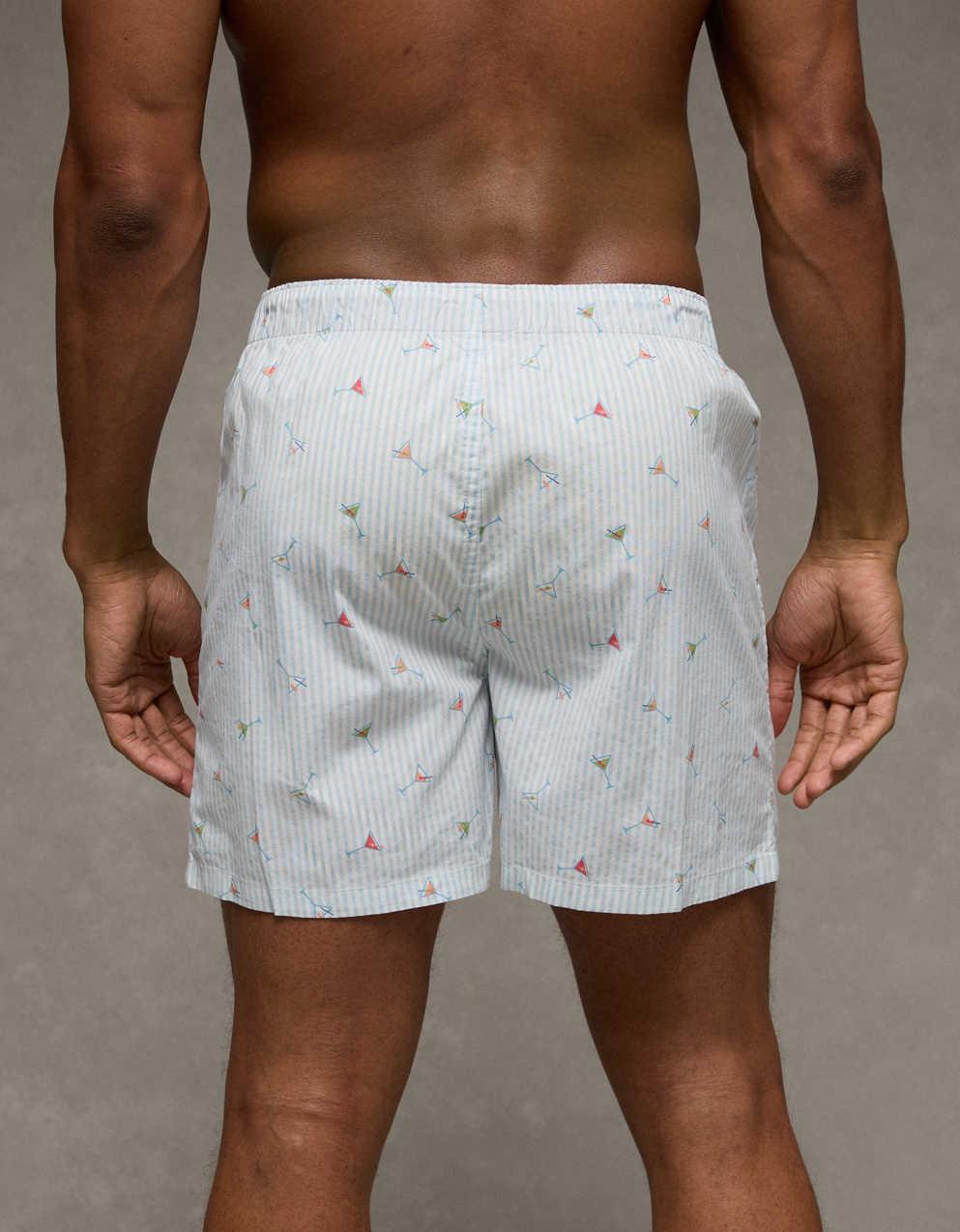 AEO Men's Stretch Cotton Boxer Short