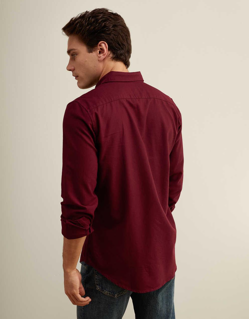 AE Everyday Slim Oxford Button-Up Shirt
