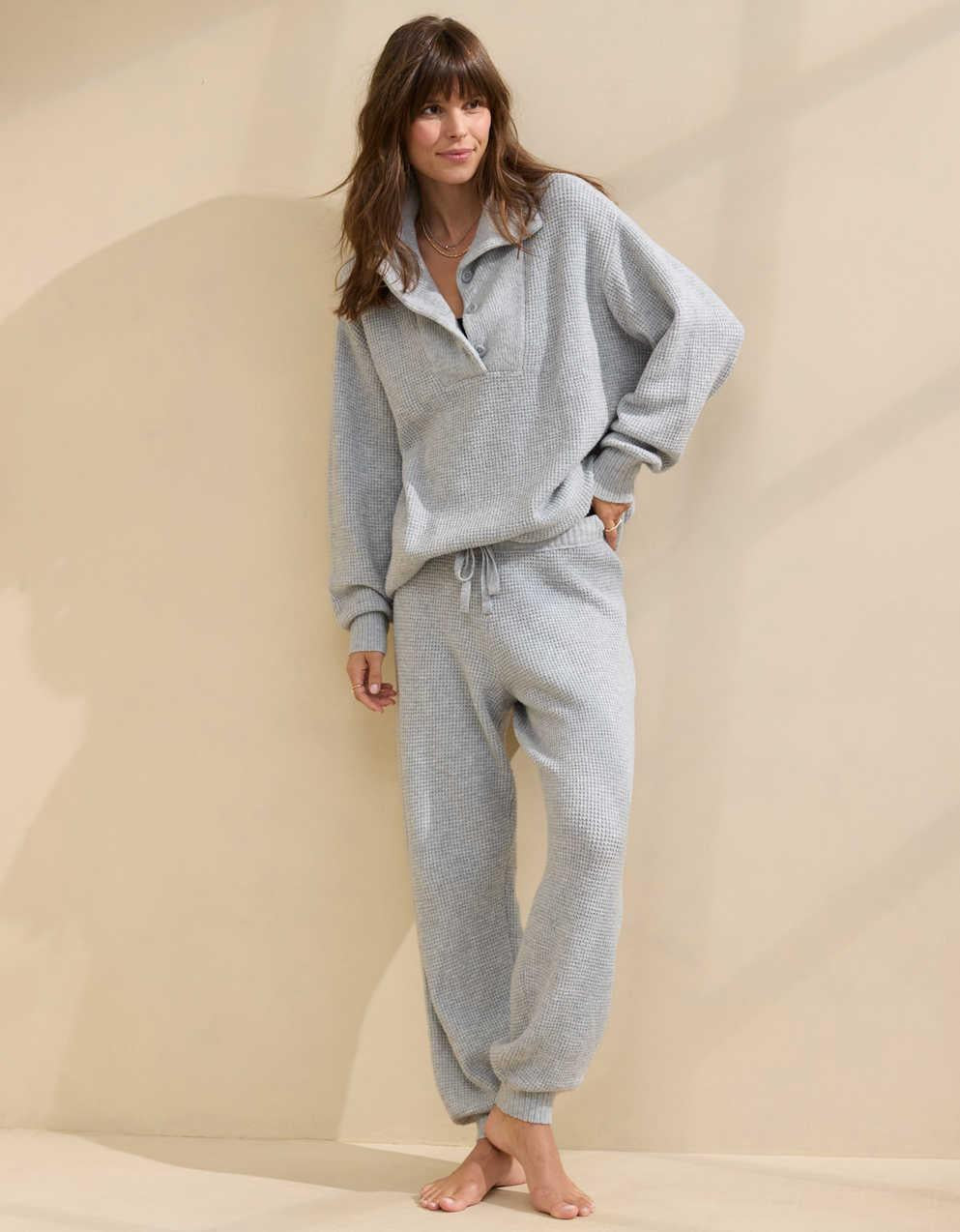 Aerie コージーアップ・ワッフル・ジョガー