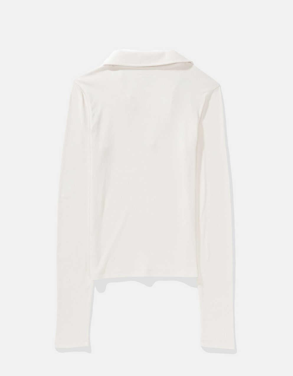 AE 長袖プラッシュポロTシャツ
