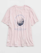OFFLINE by Aerie 「Let's Stretch」シーム入りボーイフレンドTシャツ