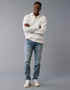 AE AirFlex+ Patched Athletic Skinny Jean