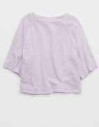 エアリーイッツカジュアルニットスラブTシャツ