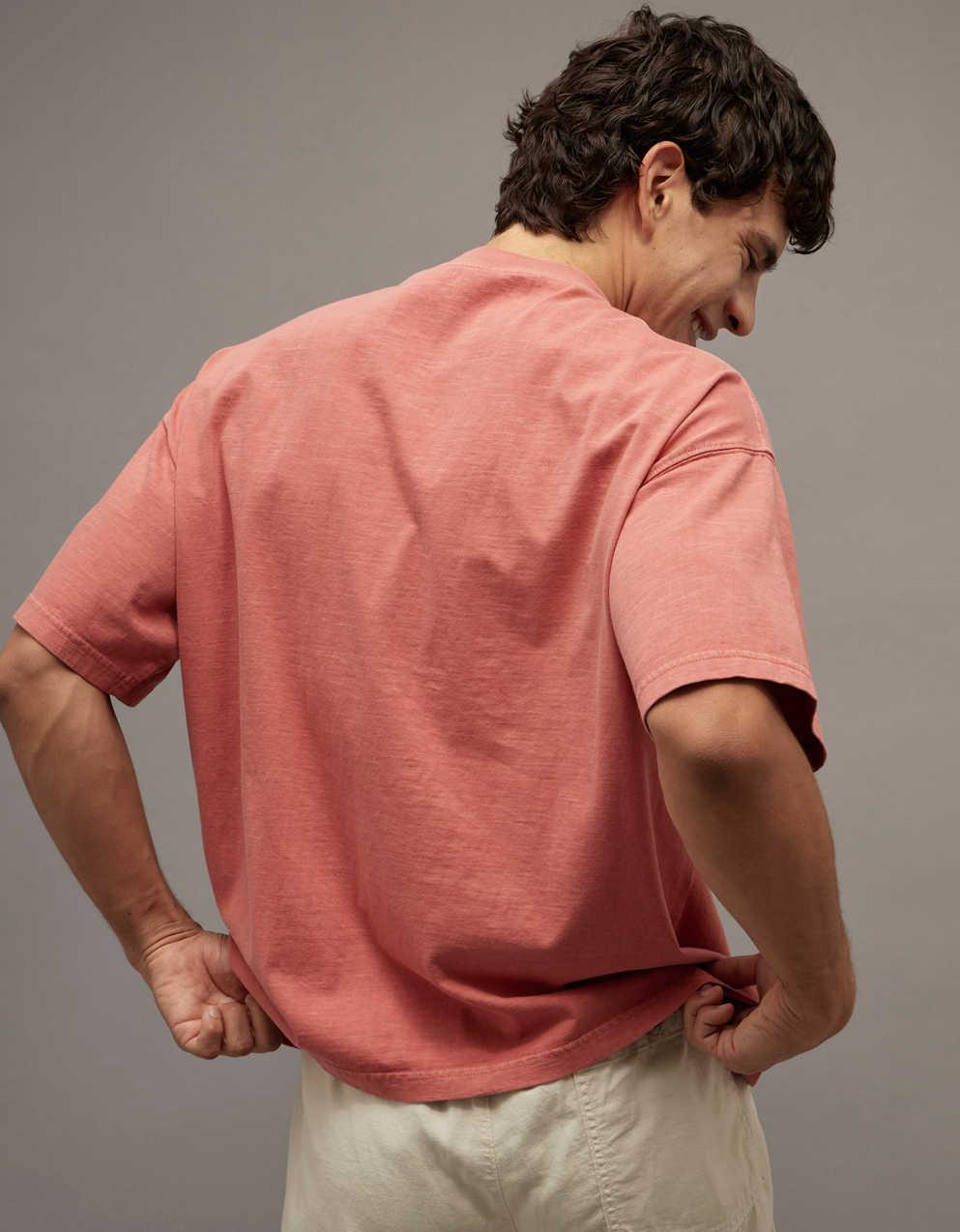AE リラックス テクスチャード スラブ Tシャツ