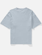 AE ボクシー・リネンブレンドTシャツ