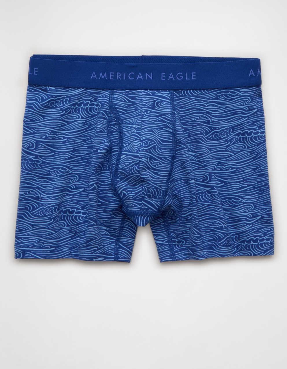 AEO メンズ 4.5インチ クラシック コットン ボクサーブリーフ