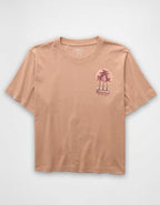 AEオーバーサイズ・フード・グラフィックTシャツ