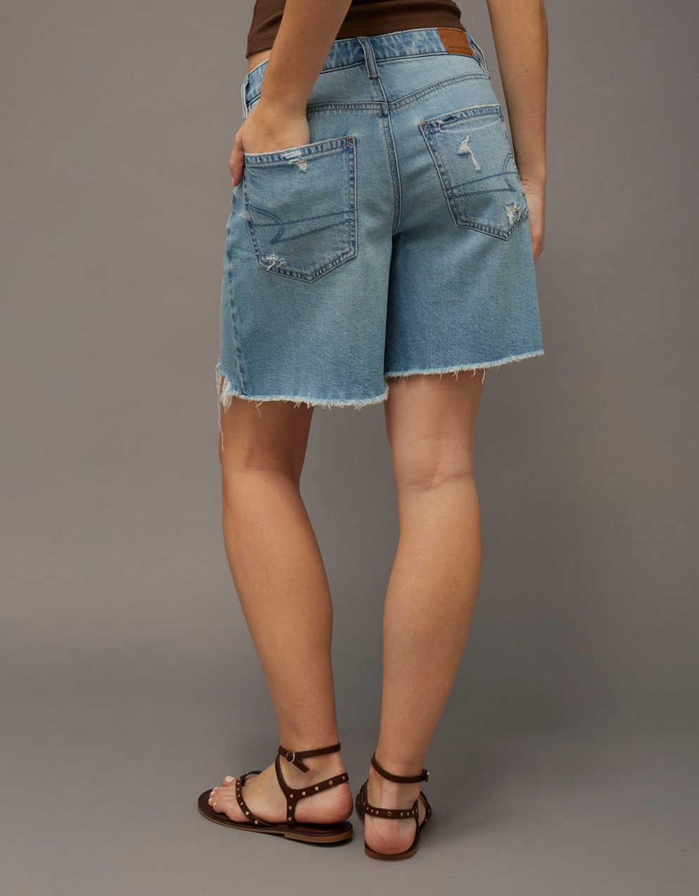 AE Dreamy Drape Low-Rise Baggy 8" Jort
