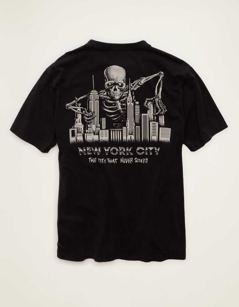 AE スタンダードフィット ハロウィン柄Tシャツ