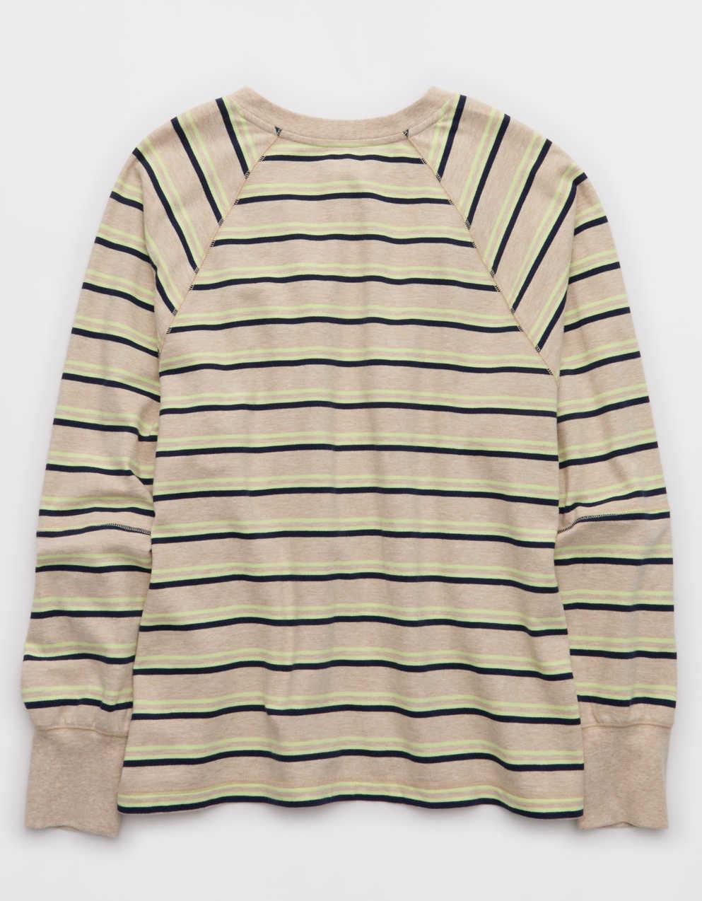 OFFLINE バイ・エアリー ピケ・ロング・スリーブTシャツ