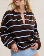 Aerie Alumni Henley Sweatshirt