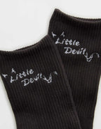 Aerieリブコットンクルーソックス