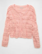 AE Open Stitch Cardigan