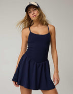 OFFLINE By Aerie Real Me Smocked Flowy Dress