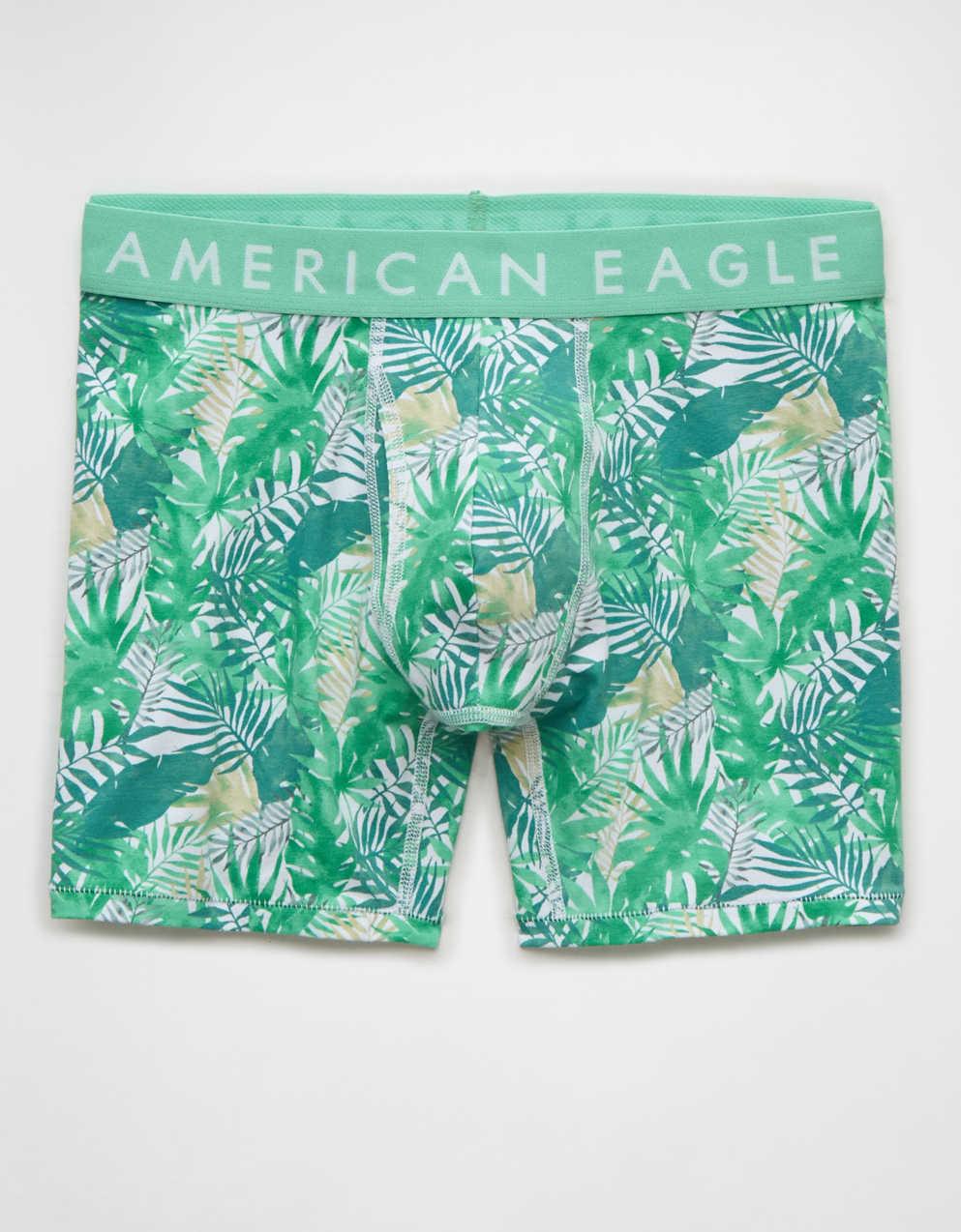 AEOメンズ・パームツリー6インチ・クラシック・ボクサー・ブリーフ