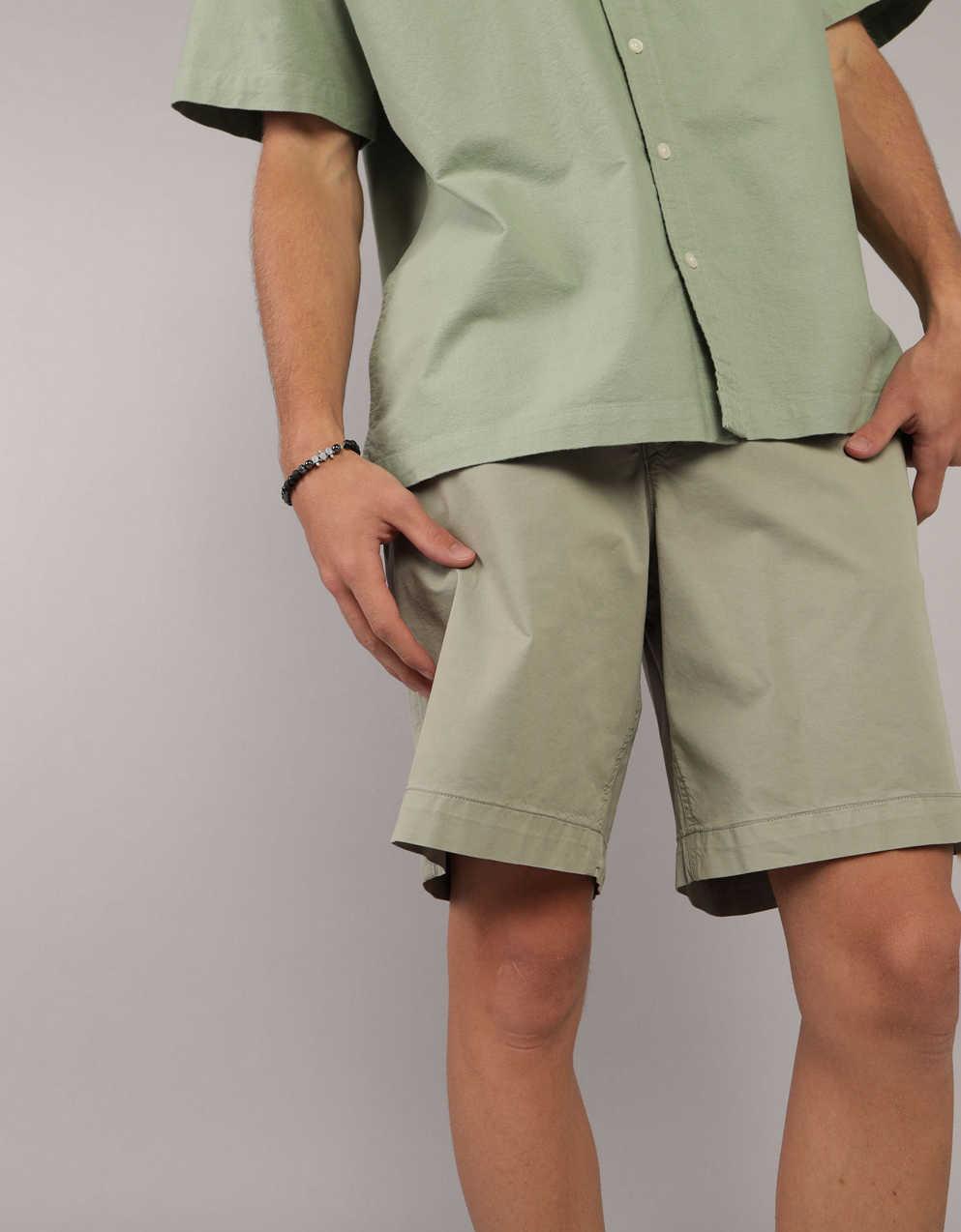 AE 9" Flex Khaki Short
