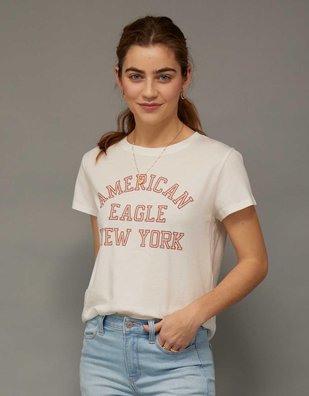 AEスリムフィット・グラフィックTシャツ