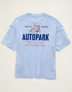 AE ボクシーフィット デスティネーション グラフィックTシャツ