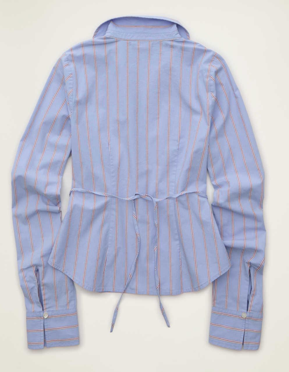 AE Fitted Button-Up Shirt