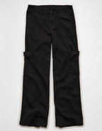 AE Stretch Super High-Waisted Wide-Leg Cargo Pant