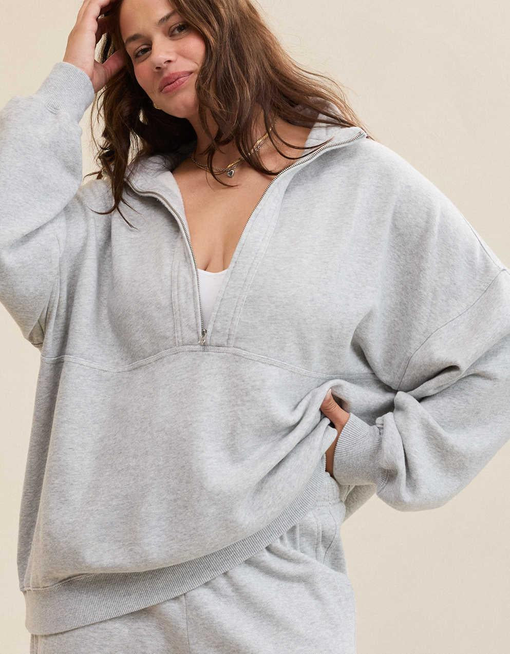 Aerie Oh Zip! スウェットシャツ