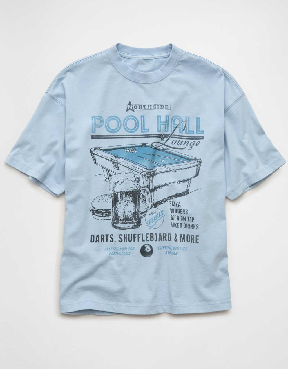 AE ボクシーフィット デスティネーション グラフィックTシャツ