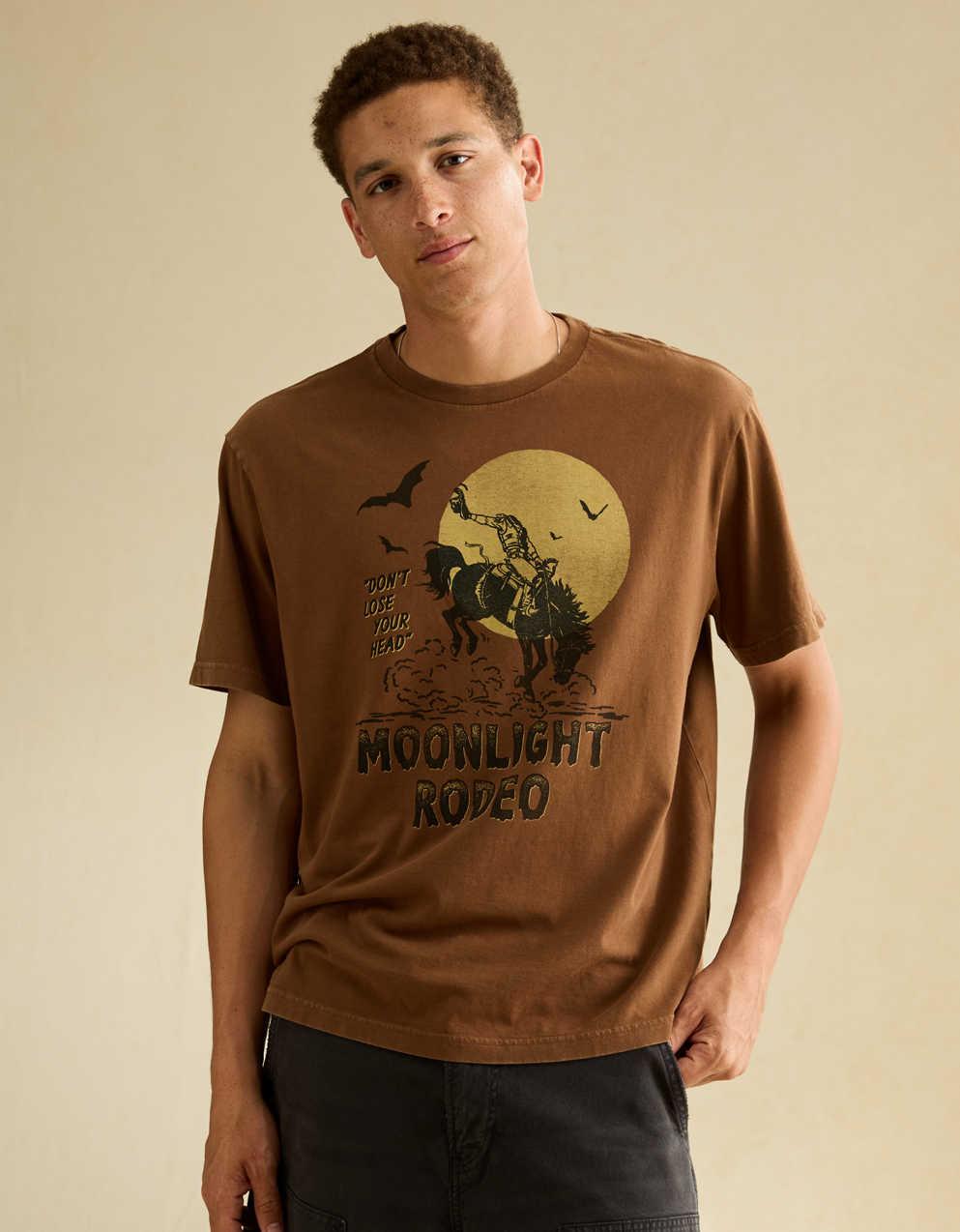 AE スタンダードフィット ハロウィン柄Tシャツ