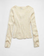 AE Lace-Up Sweater