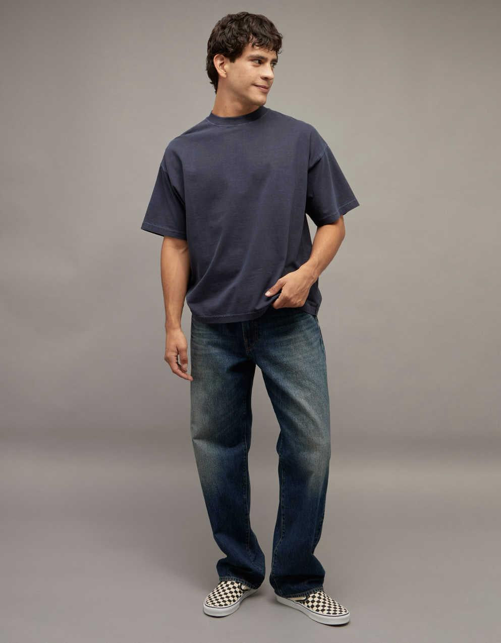 AE リラックス テクスチャード スラブ Tシャツ