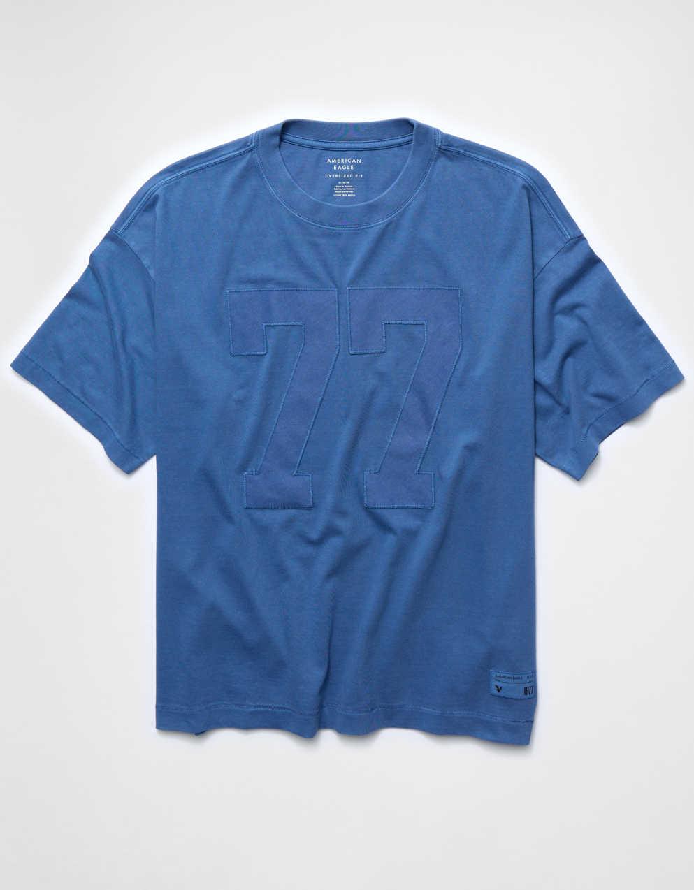 AEリラックス・ロゴ・グラフィックTシャツ