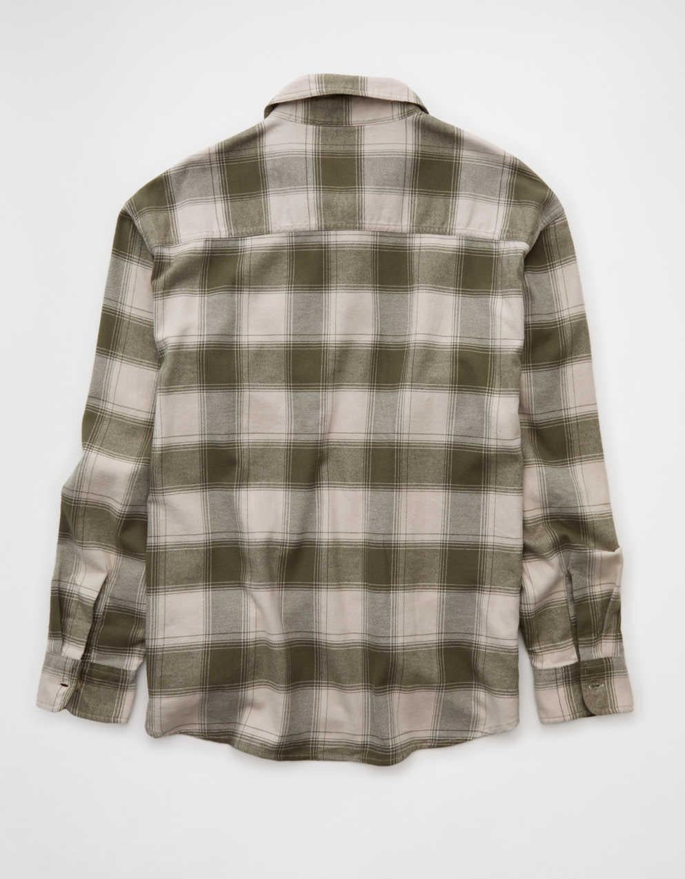 AE Relaxed Fit Everyday Flannel Shirt