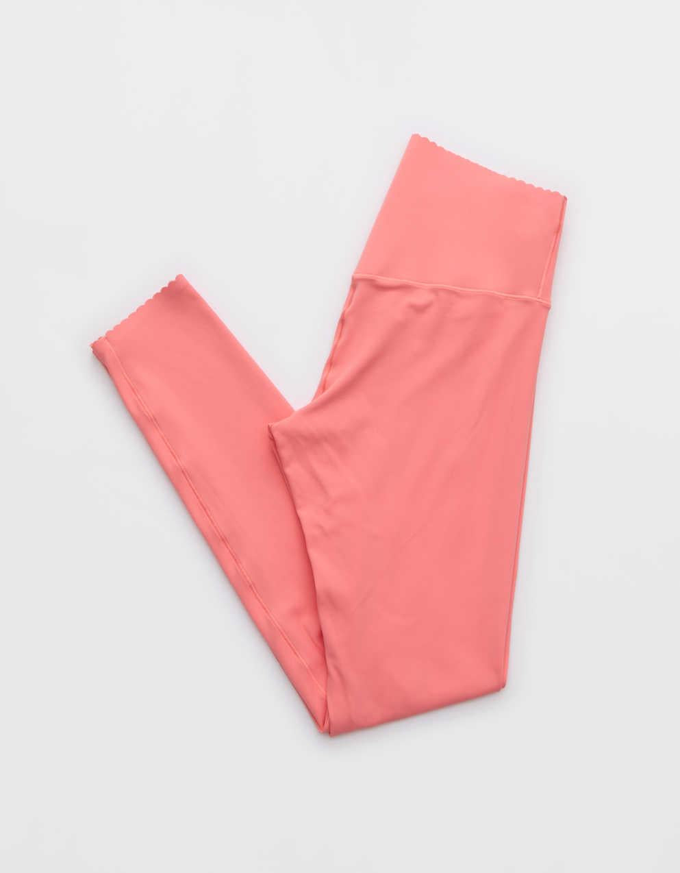 OFFLINE By Aerie Real Me XTRA Hold Up! スカラップ レギンス