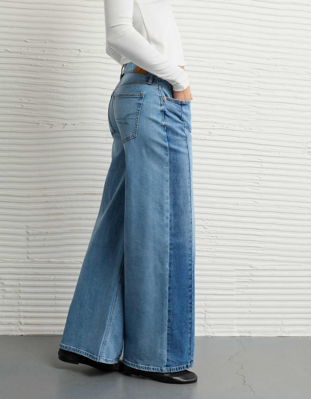 AE Dreamy Drape・ストレッチ・ローライズ・ウルトラワイドレッグ・ジーンズ