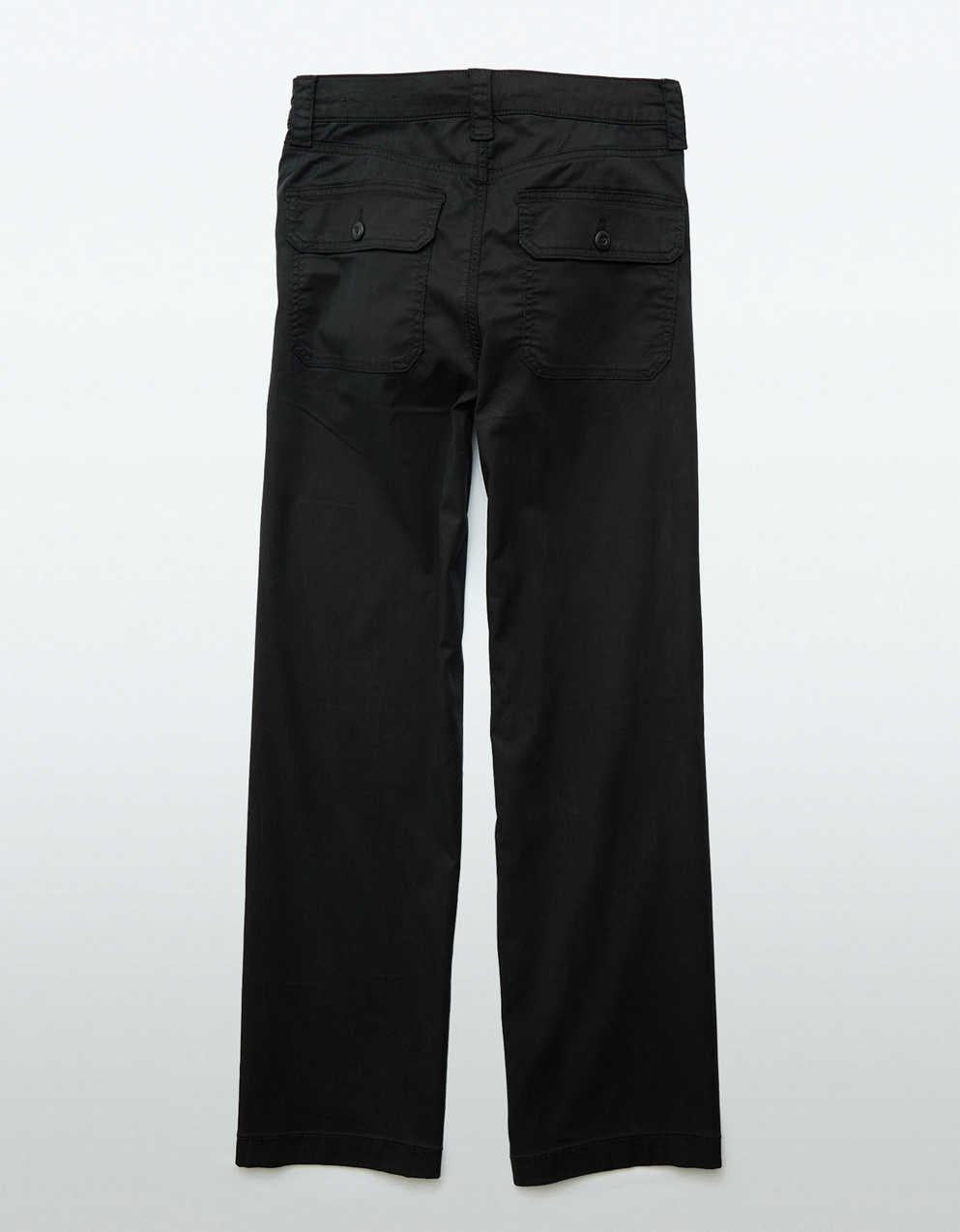 AE Dreamy Drape ストレッチスーパーハイウエストバギーワイドパンツ