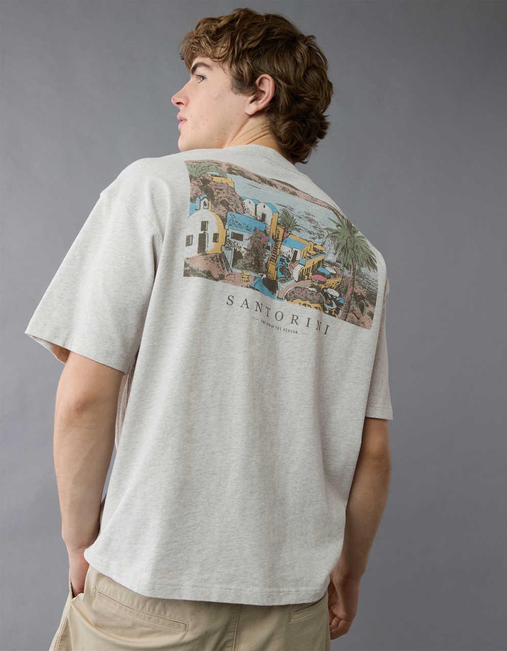 AEボクシー・デスティネーション・グラフィックTシャツ