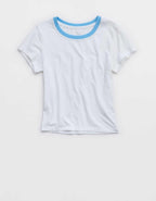 OFFLINE バイ・エアリー ストレッチ・リンガーTシャツ