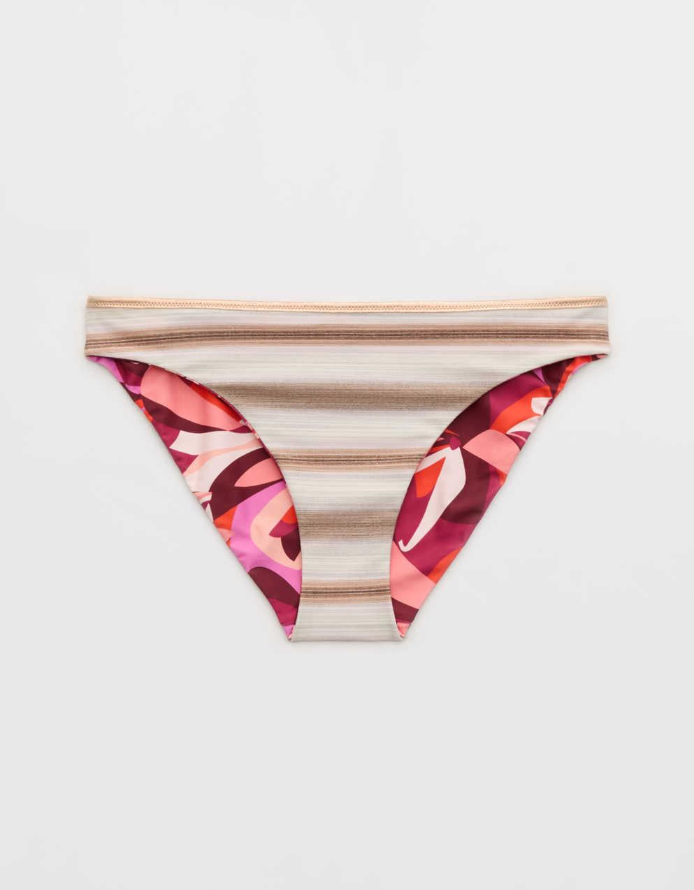 Aerie メタリック縁取り リバーシブル ビキニボトム