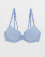 Sunnie ブルーム レース デミ プッシュアップ ブラジャー