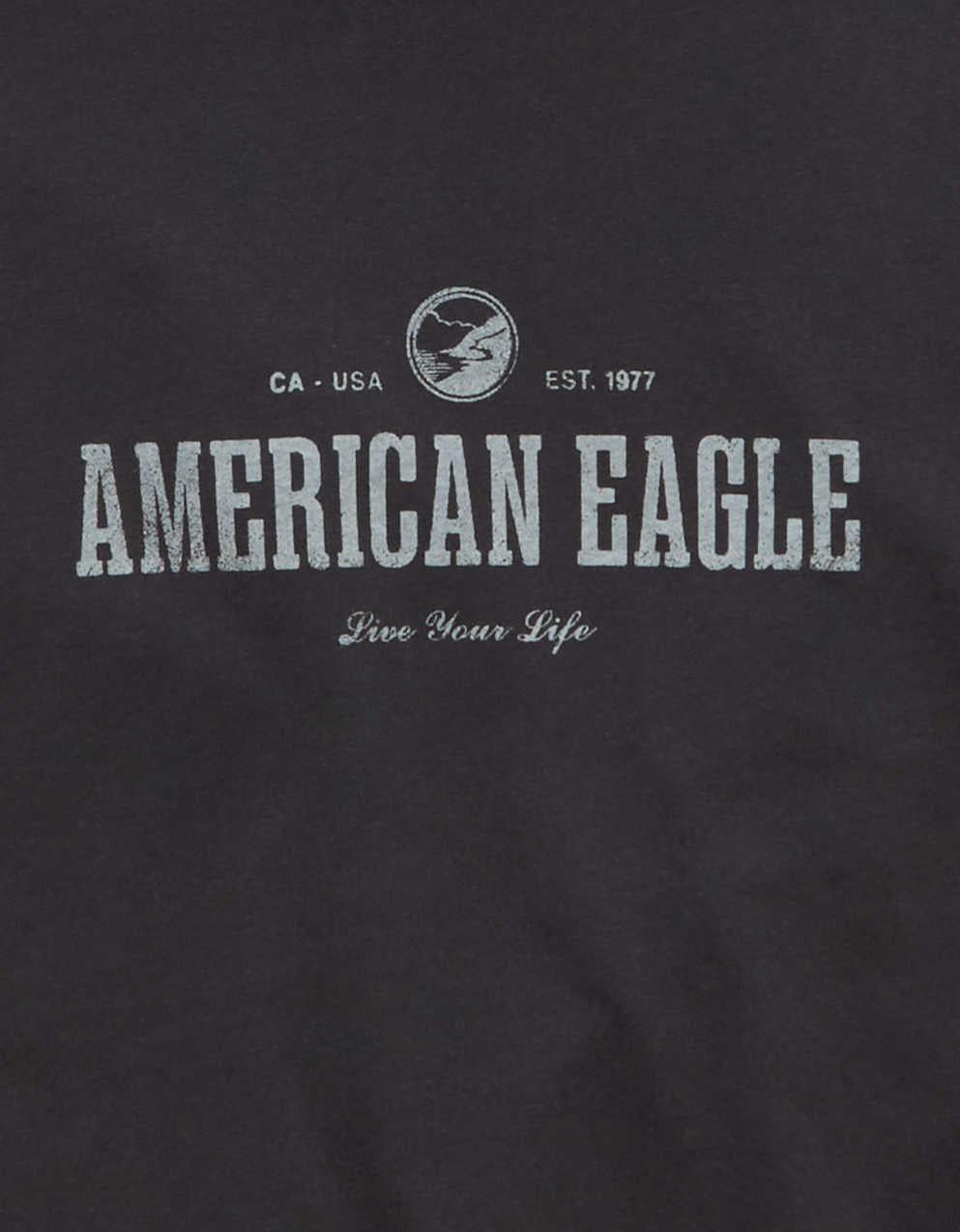 AEスタンダードフィットロゴグラフィックTシャツ