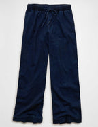 AE Cozy Dreamy Drape Low-Rise Ultra Wide-Leg Jean