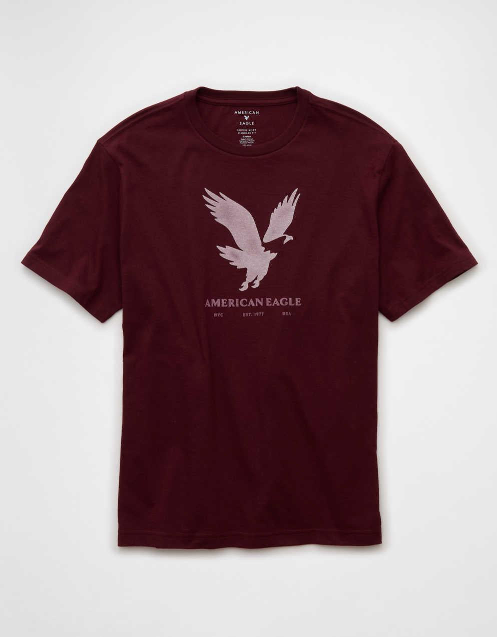AEライトウェイト・アイコン・ロゴ・グラフィックTシャツ