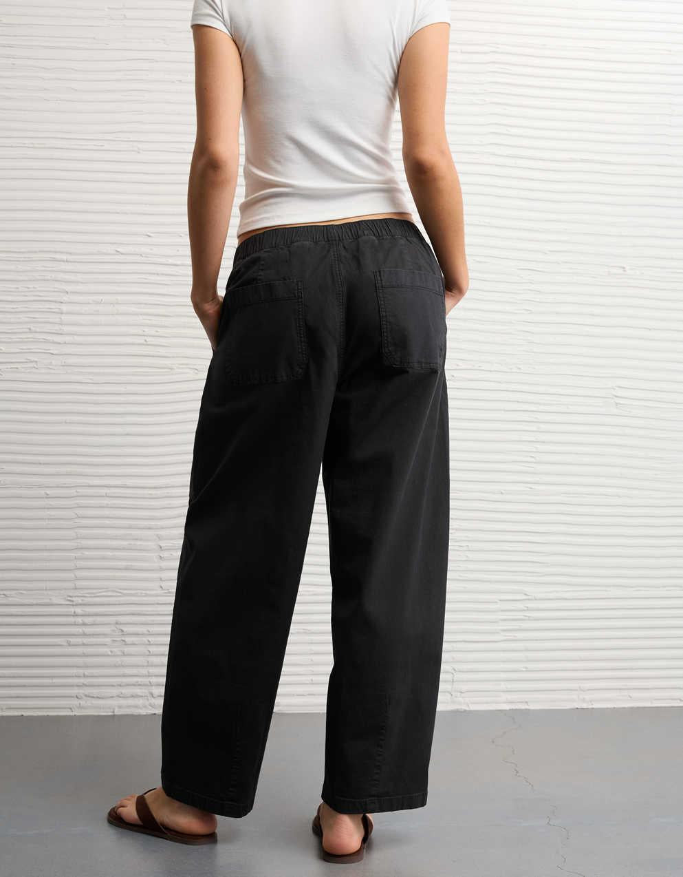 AE Low-Rise Pull-On Barrel Pant