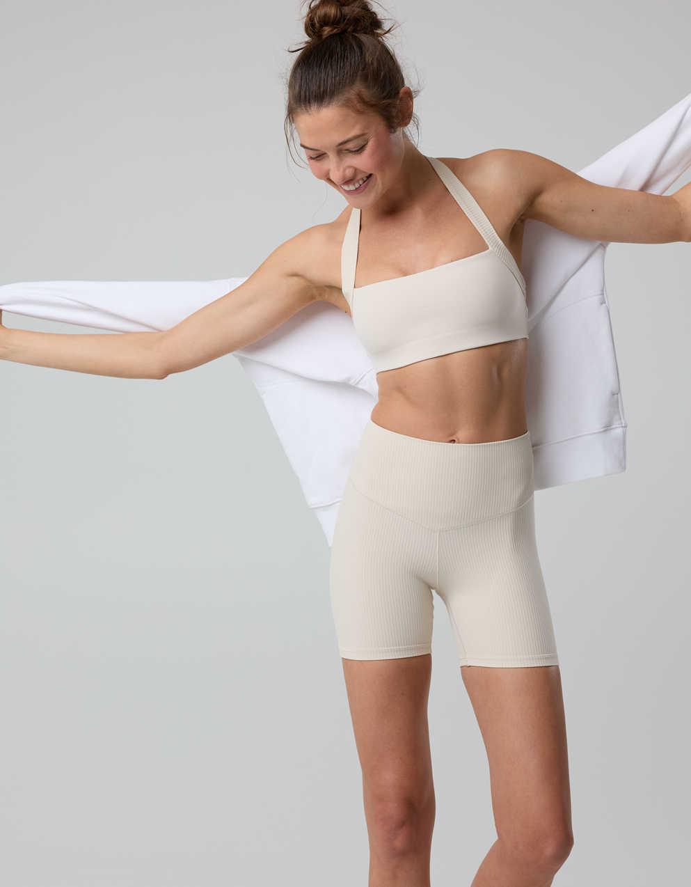 OFFLINE By Aerie Real Me XTRA Ribbed High Waisted 5' Bike Short（バイ・アリー リアル・ミー・エクストラ・リブ・ハイウエスト・5インチ・バイク・ショート