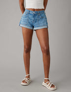 AE Dreamy Drape Stretch Denim Easy Shortie