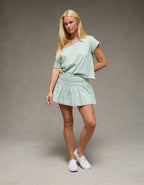 AE Off-the-Shoulder Striped T-Shirt